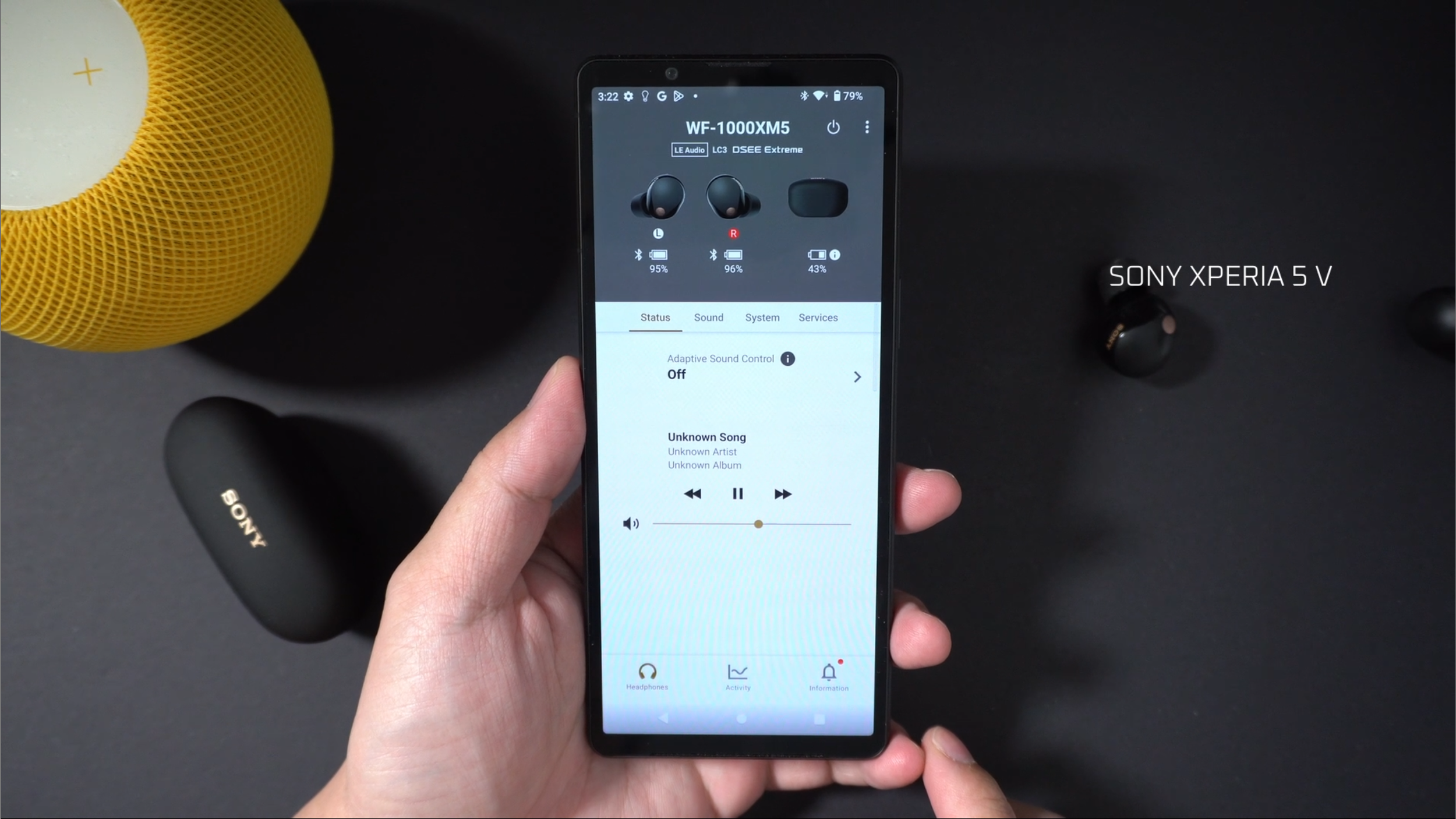 The problem with Sony WF-1000XM5's LC3 codec (Sound and Latency